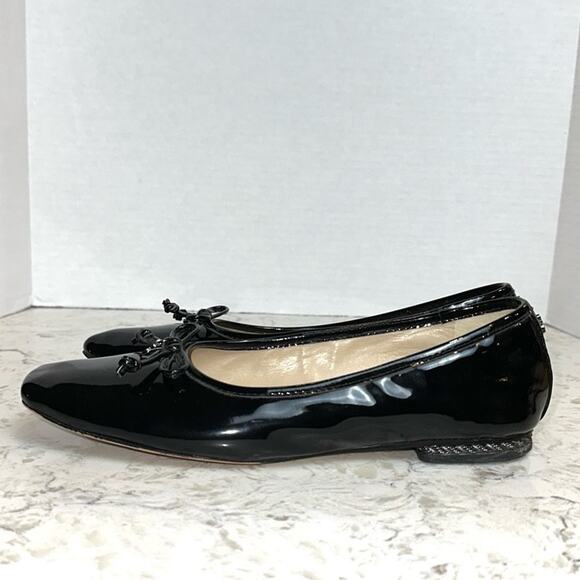 Sam Edelman Marisol Ballet Flat in Black Patent Leather - Picture 8 of 15